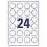 Фото #5 товара Avery Zweckform Avery 5084 - White - Self-adhesive printer label - A4 - Paper - Universal - Square