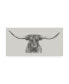 Фото #1 товара Ethan Harper Longhorn Bull Canvas Art - 37" x 49"