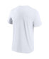 Men's and Women's White Led Zeppelin Graphic T-Shirt
