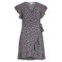 VILA Fini Wrap Short Sleeve Short Dress Refurbished
