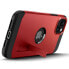 Фото #10 товара Чехол для iPhone 15 Spigen Tough Armor MagSafe с подставкой, красный