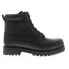 Фото #1 товара Fila Edgewater 12 1SH40061-001 Mens Black Synthetic Lace Up Lace Up Boots