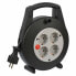 BRENNENSTUHL 1092200 5 m Cable Reel 4 Outlets With Circuit Breaker