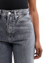 Фото #7 товара Calvin Klein Jeans high rise straight jean in grey