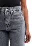 Calvin Klein Jeans high rise straight jean in grey