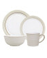 Фото #1 товара Natural Canvas 16pc Set with Textured Mug