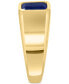 ფოტო #4 პროდუქტის EFFY® Men's Sapphire Ring (2-3/8 ct. t.w.) in 14k Gold