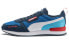 Кроссовки PUMA R78 сине-красные для мужчин и женщин 37.5 - фото #1