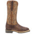 Фото #1 товара Lucchese Ruth Square Toe Cowboy Womens Brown Casual Boots M3692-WF