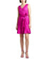 ფოტო #1 პროდუქტის Women's Belted Fit & Flare Dress