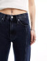 Фото #6 товара Calvin Klein Jeans authentic bootcut front split jeans in dark wash