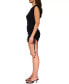 Фото #4 товара Sanctuary Womens Knit Short Mini Bodycon Dress Black XS