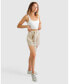 ფოტო #3 პროდუქტის Women Limitless Belted Shorts