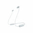 Bluetooth Headphones Sony WIC100W.CE7 White
