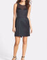 Фото #1 товара Erin by Erin Fetherston Womens Satin Sleeveless Cocktail Sheath Dress Size 10