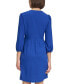 Фото #2 товара Women's Empire-Waist 3/4-Sleeve Dress