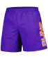 Men's Purple Phoenix Suns Hardwood Classics 1992-2000 Throwback Logo Heritage Shorts