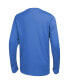 ფოტო #3 პროდუქტის Men's Powder Blue Los Angeles Chargers Side Drill Long Sleeve T-Shirt