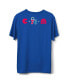 Фото #3 товара Men's Royal Philadelphia 76ers NBA x Pac Man High Score T-shirt