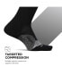 Men's Elite Light Cushion Mini Crew Sock - Sport Sock with Targeted Compression