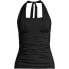 Фото #17 товара Women's Square Neck Halter Tankini Swimsuit Top