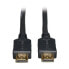 Фото #2 товара Tripp P568-025 High-Speed HDMI Cable - Digital Video with Audio - UHD 4K (M/M) - Black - 25 ft. (7.62 m) - 7.62 m - HDMI Type A (Standard) - HDMI Type A (Standard) - 3840 x 2160 pixels - 10.2 Gbit/s - Black