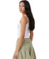 Фото #5 товара Women’s Millie Hanky Hem Mini Skirt