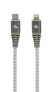 Gembird CC-USB2B-CM8PM-1.5M - 1.5 m - Lightning - USB C - Male - Male - Grey
