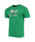 Men's Kelly Green Notre Dame Fighting Irish Mascot Logo Performance Cotton T-shirt
