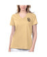Фото #1 товара Women's Gold San Diego Padres Game Time V-Neck T-shirt