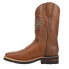 Фото #3 товара Roper America Rules Patriotic Square Toe Cowboy Mens Brown Casual Boots 09-020-