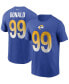 ფოტო #2 პროდუქტის Men's Los Angeles Rams Name & Number T-Shirt - Aaron Donald