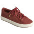 Фото #2 товара Sperry Anchor Plushwave Croc Lace Up Sneaker Womens Red Sneakers Casual Shoes ST