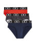 Фото #1 товара Men's Micro Sport No Show Performance Ready Brief, Pack of 3