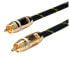 Фото #2 товара ROLINE 11.88.4252 - RCA - Male - RCA - Male - 5 m - Black - Gold - White