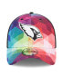 Фото #2 товара Men's and Women's Multicolor, Black Arizona Cardinals 2023 NFL Crucial Catch 39THIRTY Flex Hat
