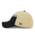 ფოტო #2 პროდუქტის Men's Vegas Gold, Black New Orleans Saints 2023 Sideline 39THIRTY Flex Hat