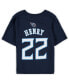 ფოტო #2 პროდუქტის Preschool Boys and Girls Navy Derrick Henry Tennessee Titans Mainliner Player Name Number T-shirt