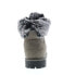 Фото #14 товара Lugz Grotto II Fur WGROT2FD-019 Womens Gray Synthetic Casual Dress Boots