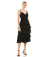 Фото #1 товара Women's Ieena Ruffle Tiered Sleeveless Midi Dress