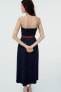 Фото #5 товара Джинсовое платье миди z1975 с ремнем ZARA