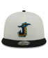 Фото #3 товара Men's Cream, Black Jacksonville Jaguars City Originals 9FIFTY Snapback Hat