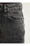 Фото #8 товара LCW Jeans Yüksek Bel Wideleg Cep Detaylı Kadın Rodeo Jean Pantolon