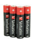 Фото #6 товара Одноразовые батарейки Verbatim AAA Alkaline - 1.5 V - 4 шт. - Мультиколор - 11 г.