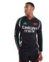 Фото #1 товара adidas Performance Arsenal 2024/25 Away long sleeve jersey in black