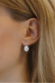 Silver earrings SHARON with zircons LPS0611W