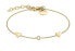 Браслет Tamaris Gentle gilded bracelet with hearts TJ-0041-B-21.