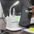 Фото #1 товара Беспроводное зарядное устройство с держателем-органайзером и светодиодной USB-лампой 5-в-1 DesKing InnovaGoods