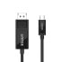 Фото #3 товара Универсальный кабель USB-C-DisplayPort Unitek V1146A Чёрный 1,8 m