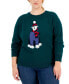 Фото #1 товара Plus Size Polar Bear Sweater